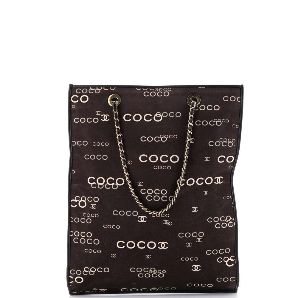 Chanel Vintage Coco Chain Shopping Tote #235105C21B - Picture 3 of 7